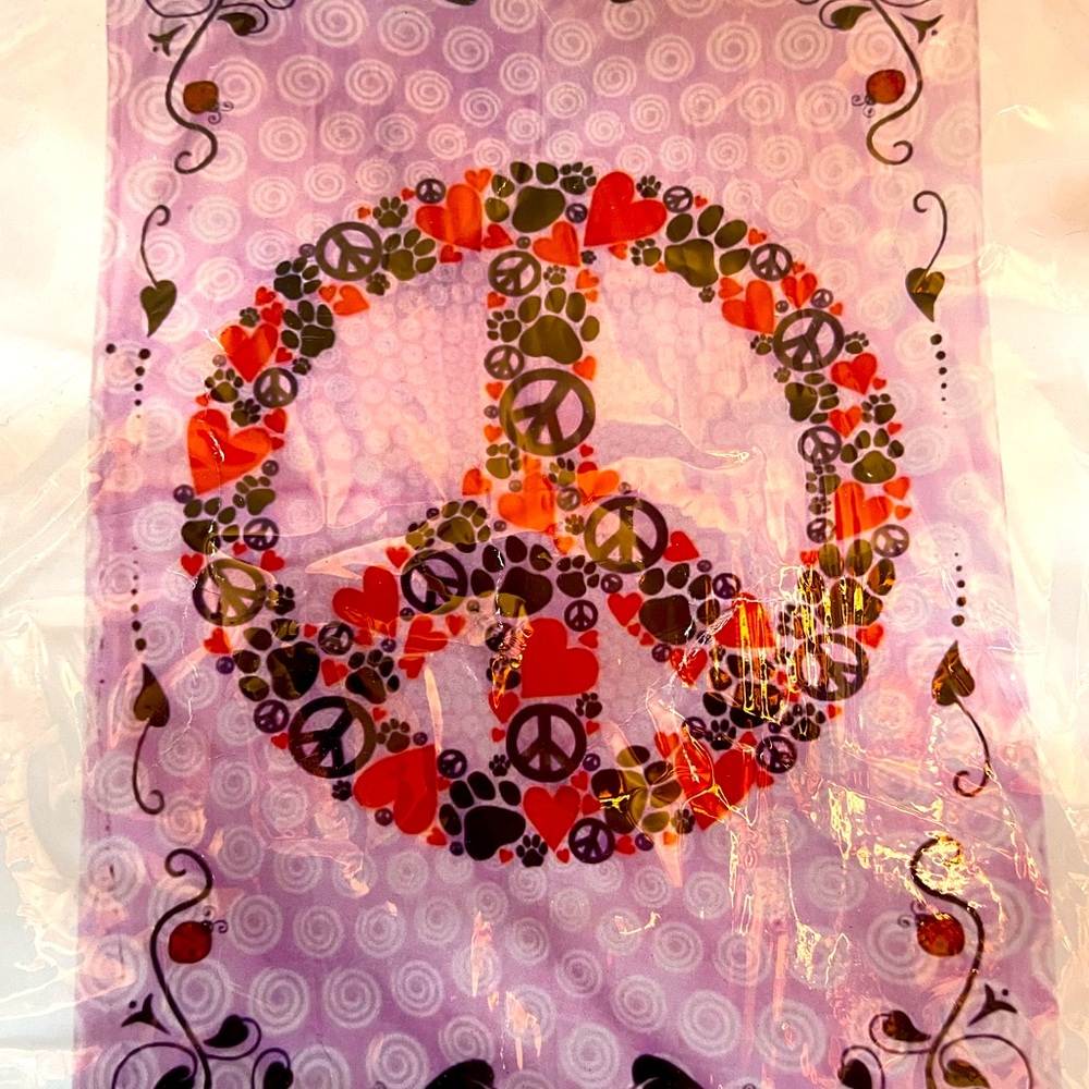 52X80 inch PEACE tapestry